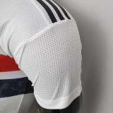 22/23  Sao Paulo Home White  Player version Soccer Jersey