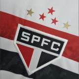 22/23  Sao Paulo Home White  Woman  Soccer Jersey