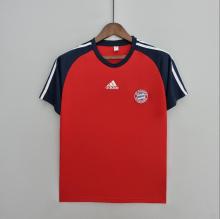 22/23  Bayern Munich Red Training  Soccer Jersey