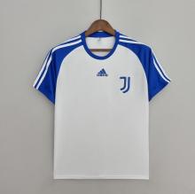 22/23 Juventus White Training Fan Version Soccer Jersey