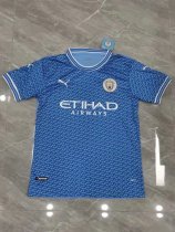 22/23  Man City  Special Edition Blue Fans  Version Soccer Jersey