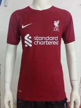 2022/23  Liverpool Home Red Player  Version Soccer Jersey