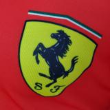 2022 F1 Formula One  Racing  Ferrari LECLERC #16 Red POLO High Quality 法拉利赛车服 A10