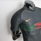 2022  Portugal Black Player  Version  Soccer jersey