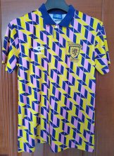 Retro 1989/90 Scottish  Home Soccer Jersey