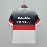 Retro 95/96 AC  Milan Black & White Training Soccer Jersey