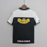 Retro 1999  Colo-Colo Away  Black Soccer Jersey