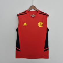22/23  Flamengo  Red  Vest  Training  Fans Version Jersey
