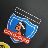Retro 1995  Colo-Colo Away  Black Soccer Jersey