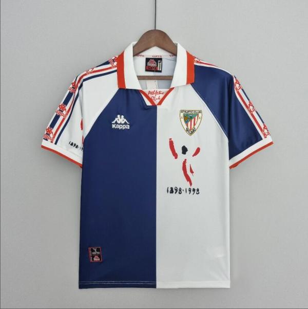 Retro 97/98 Athletic Bilbao away Soccer Jersey Thai Quality