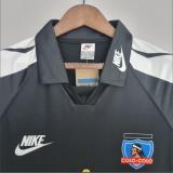 Retro 1995  Colo-Colo Away  Black Soccer Jersey