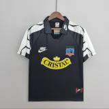 Retro 1995  Colo-Colo Away  Black Soccer Jersey