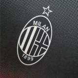 Retro 95/96 AC  Milan Black & White Training Soccer Jersey
