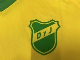22/23  Defensa Y Justicia Home Yellow Fans Version Soccer Jersey 国防与司法