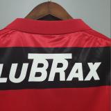 Retro 1990 Flamengo Home Fan Version Soccer Jersey