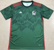 2022  Mexico Home Green Fans Version  Soccer Jersey