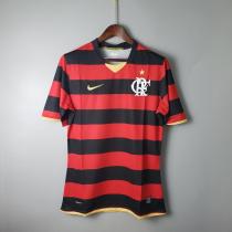 Retro  08/09 Flamengo Home   Soccer Jersey