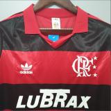 Retro 1990 Flamengo Home Fan Version Soccer Jersey
