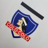 Retro 1991  Colo-Colo Home White Soccer Jersey