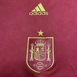 2022  Spain  Home Red  Fans Version Soccer Jersey