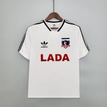 Retro 1991  Colo-Colo Home White Soccer Jersey