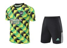 22/23  Arsenal  Green Short Sleeve Kit Training Jersey