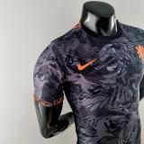 2022  Netherlands  Special Edition  Black  Player Version Jersey