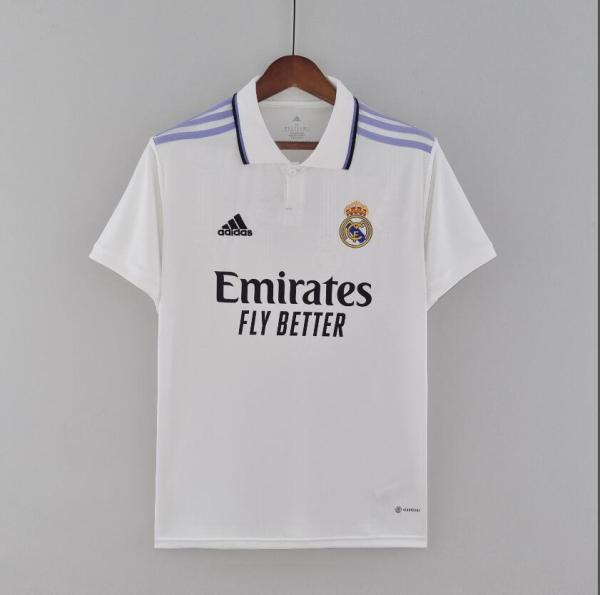 22/23  Real Madrid Home Fans Version Soccer jersey