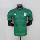 2022  Mexico Home Green  Player Version  Soccer Jersey