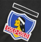 Retro 00/01  Colo-Colo Away  Black Soccer Jersey