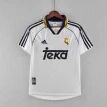 Retro 2000 Real Madrid Home  Soccer Jersey