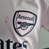 22/23  Arsenal Away  Pink Kids  Soccer Jersey