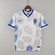 2022 Brazil  White Classic Edition  Fang Version  Soccer Jersey