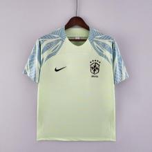 22/23  Brazil light green Fans Version Training Jersey