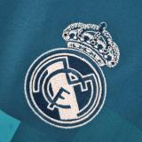 Retro 17/18  Real Madrid Third  Blue  Soccer jersey