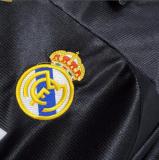 Retro 99/00 Real Madrid Away Black Soccer Jersey