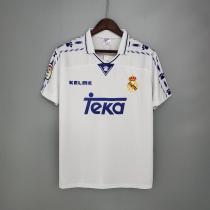 Retro 96/97  Real Madrid Home  Soccer Jersey