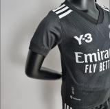 22/23  Real Madrid Y3  Special  Edition Black Kids Kit Soccer jersey