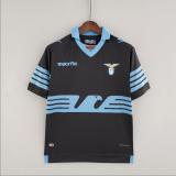Retro 15/16  Lazio Away Black Soccer Jersey