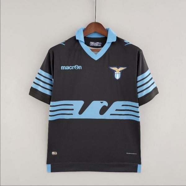 Retro 15/16  Lazio Away Black Soccer Jersey