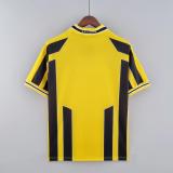 Retro 98/99 Lazio Third  Yellow Soccer Jersey