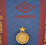 Retro 94/95  Inter Milan Red Blue Training Soccer Jersey