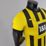22/23  Dortmund  Home Player  Version Soccer Jersey