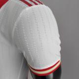 22/23  Ajax Home  Player  Version Soccer Jersey