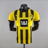 22/23  Dortmund  Home Player  Version Soccer Jersey