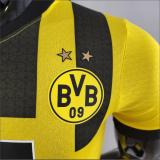 22/23  Dortmund  Home Player  Version Soccer Jersey