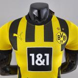 22/23  Dortmund  Home Player  Version Soccer Jersey