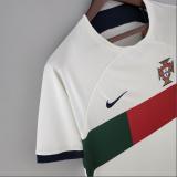 2022 Portugal Away Fans Version Soccer  Jersey