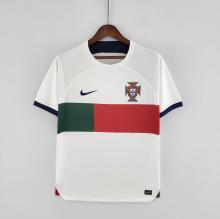 2022 Portugal Away Fans Version Soccer  Jersey