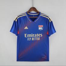 22/23  Lyon Third  Jersey Fans  Version Soccer Jersey